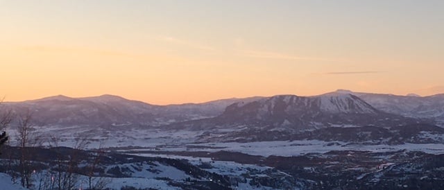 Snow and Sunsets for Miles