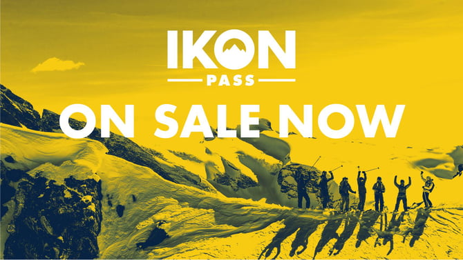 Ikon Pass for 19/20 Season on Sale Now!!