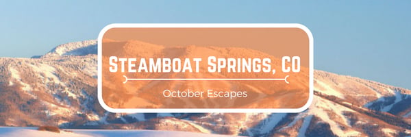 5 Things to do in Steamboat Springs this October
