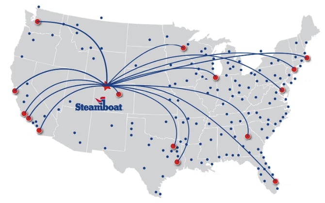 Steamboat Winter Air Service Greatly Expanded for 2018/2019 Ski Season!