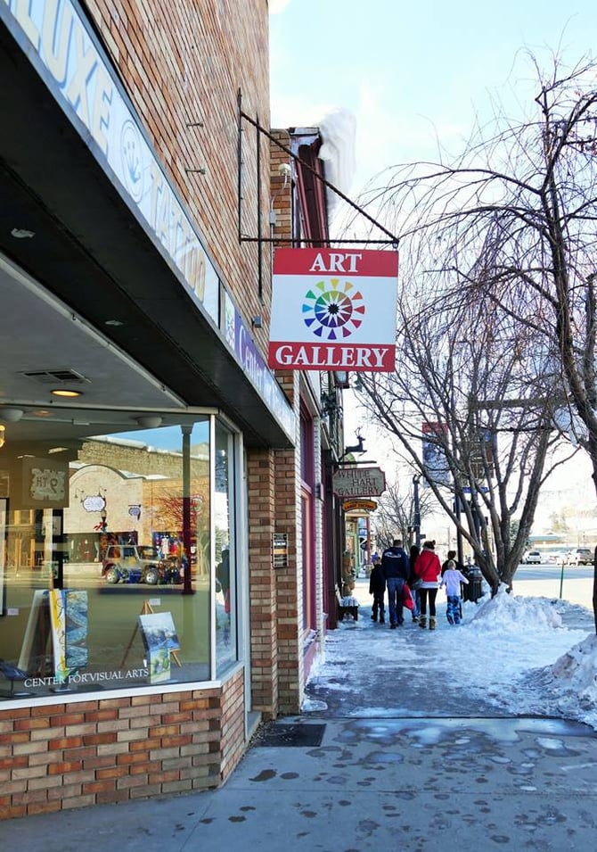 First Friday Artwalk in Steamboat Springs