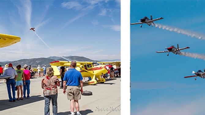 Come to Steamboat for the Wild West Air Fest!