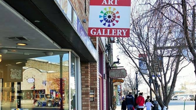 First Friday Artwalk in Steamboat Springs